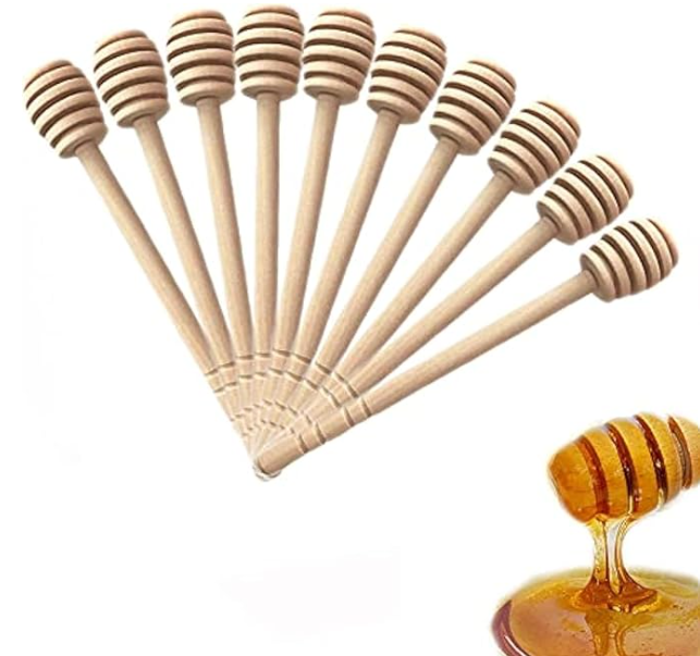 Wooden Honey Dipper